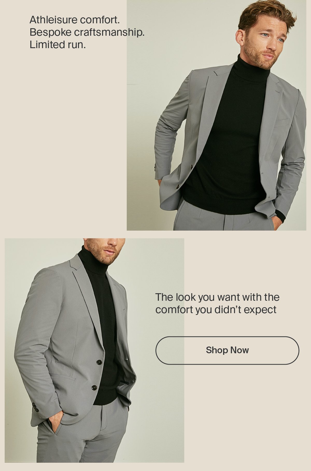 Sene: Meet The New Anchor Gray FlexTech Suit! | Milled