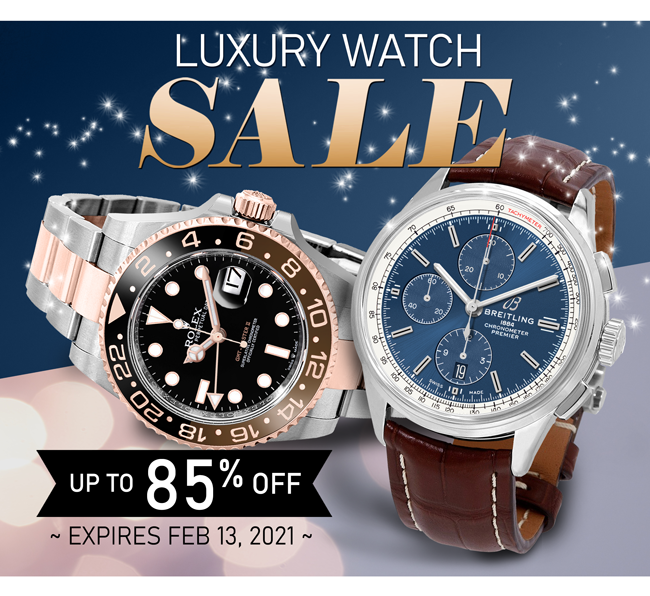 luxury watch deals