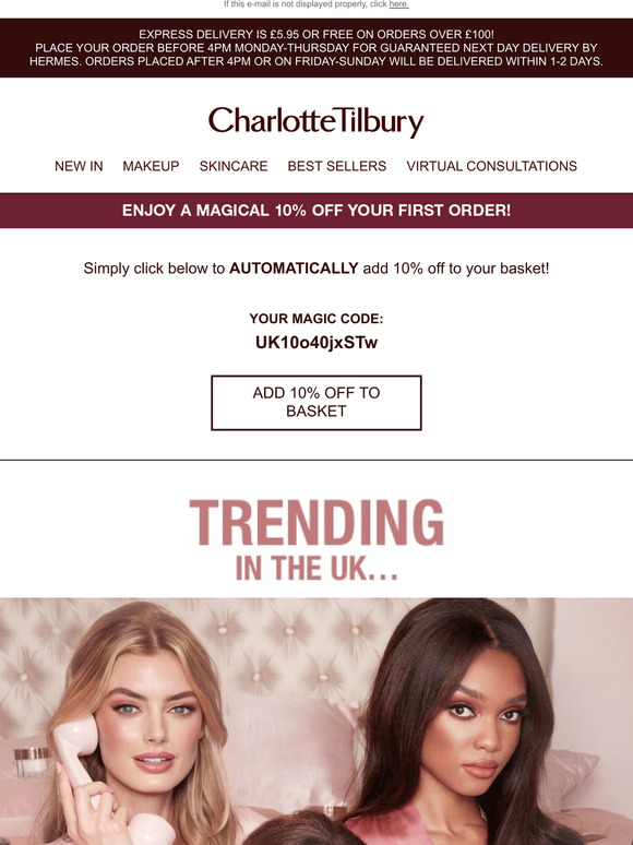 charlotte tilbury 10 off sign up