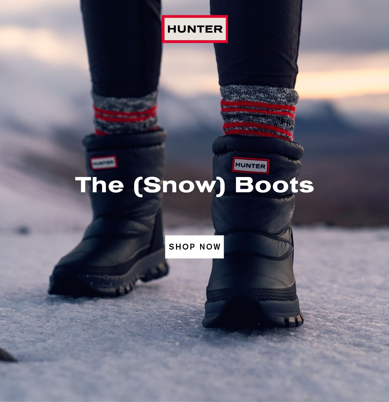 Intrepid Mens Snow Boots, HUNTER