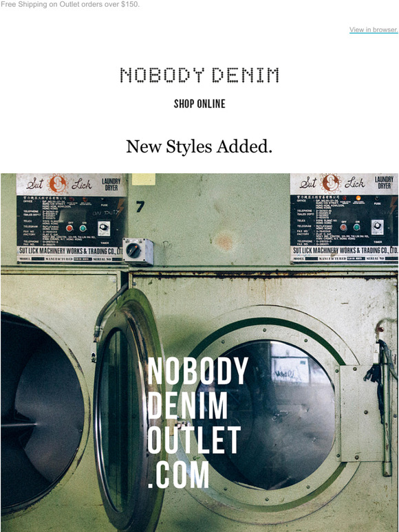 nobody denim outlet sale