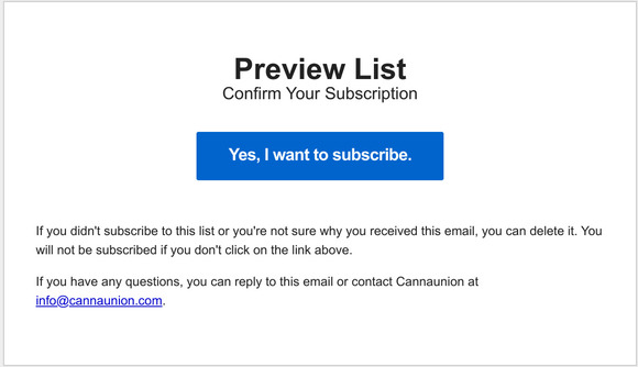 Confirm Your Subscription