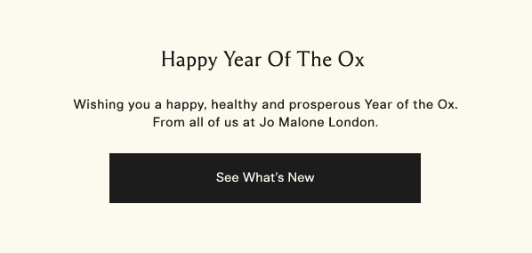 Jo Malone Happy Year Of The Ox Milled