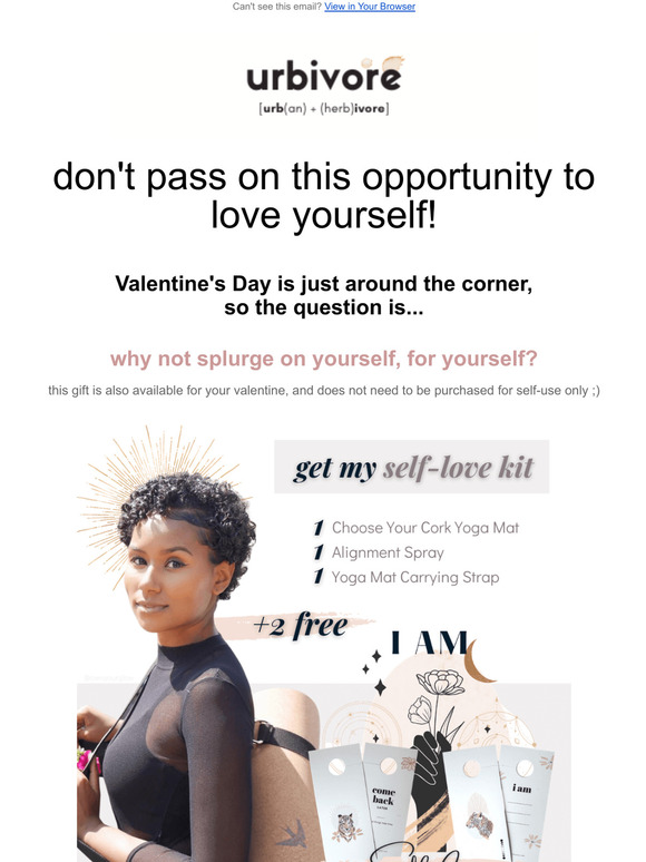 don't let this self-love yoga kit pass you by! Excl. Valentine's day promo