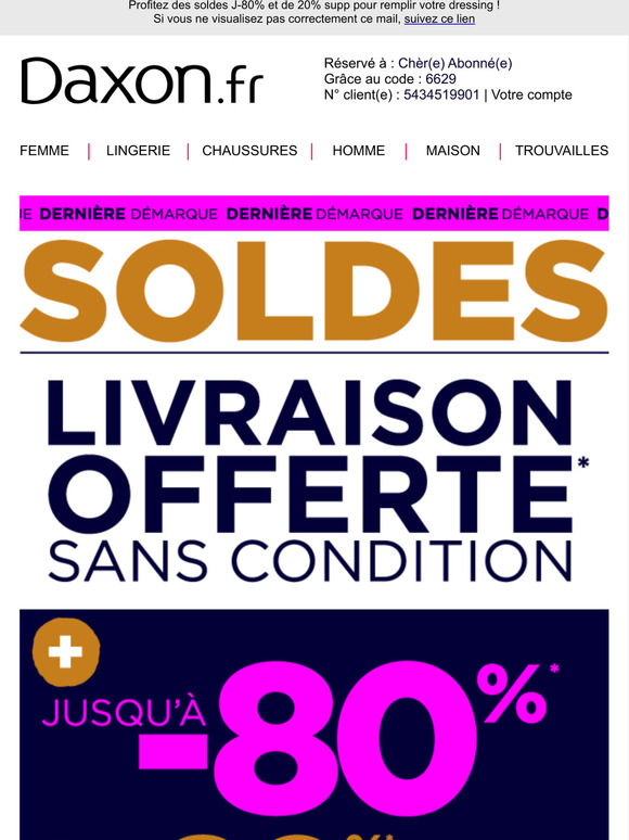 pediconfort soldes daxon
