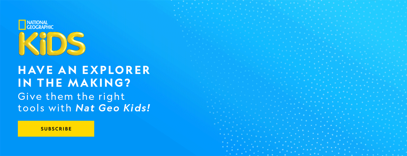 National Geographic: Get Nat Geo Kids Magazine for $20/yr (10 issues