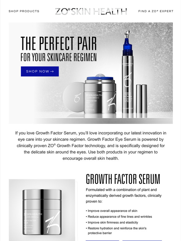 zo eye growth factor serum