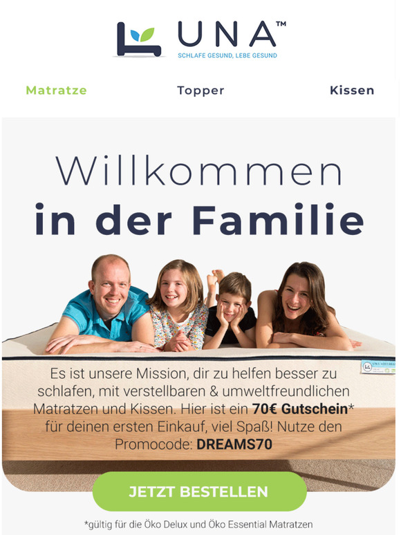 Unsere Mission ist es, dir zu helfen, gesünder zu schlafen!