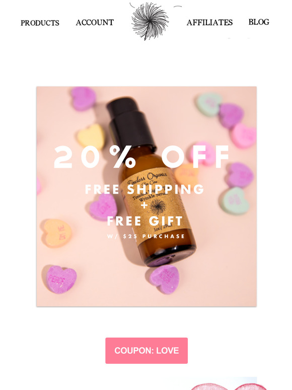 timeless organics skincare