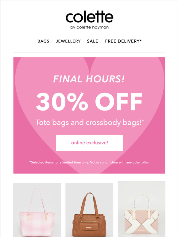 colette hayman bags sale