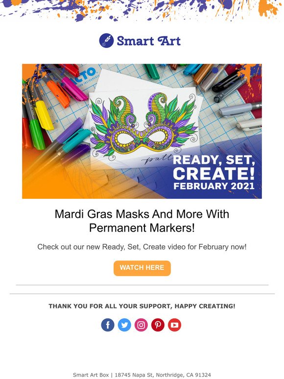 Ready, Set, Create! - Permanent Markers