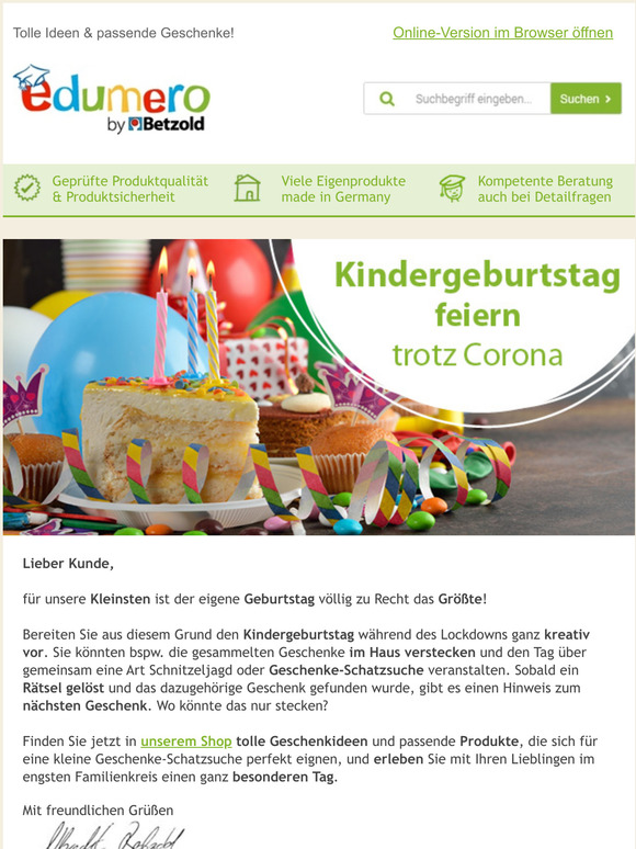 Kindergeburtstag zuhause feiern