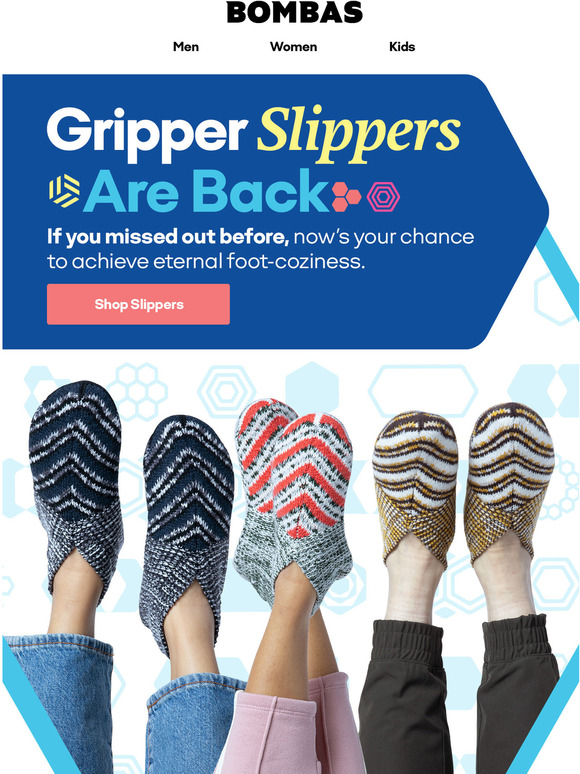 Bombas Gripper Slippers Are Back Milled