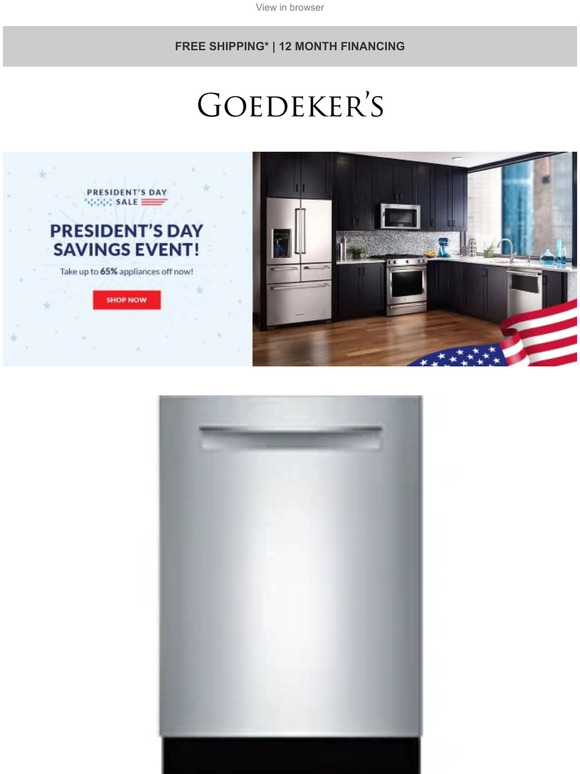 President's Day Doorbuster Deals Are Here!