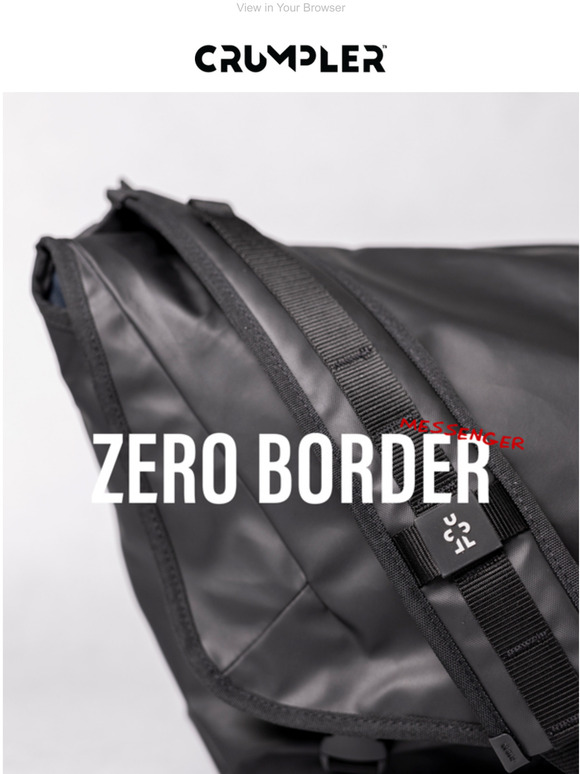 Crumpler DE Made to Move Zero Border Messenger Milled