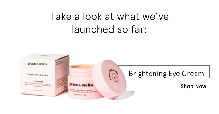 grace and stella brightening eye cream