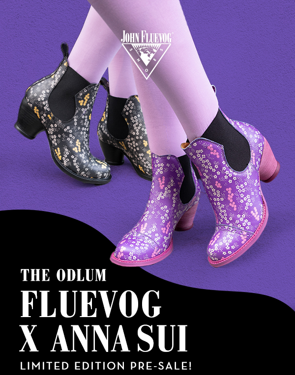 John Fluevog Shoes Limited Edition Fluevog X Anna Sui Boots Milled