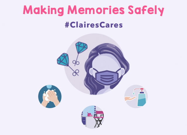 Shop Safely #ClairesCares