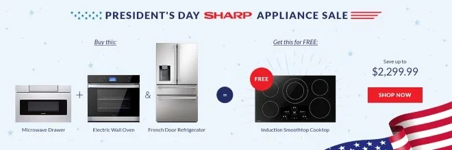 President's Day Sharp Appliance Sale