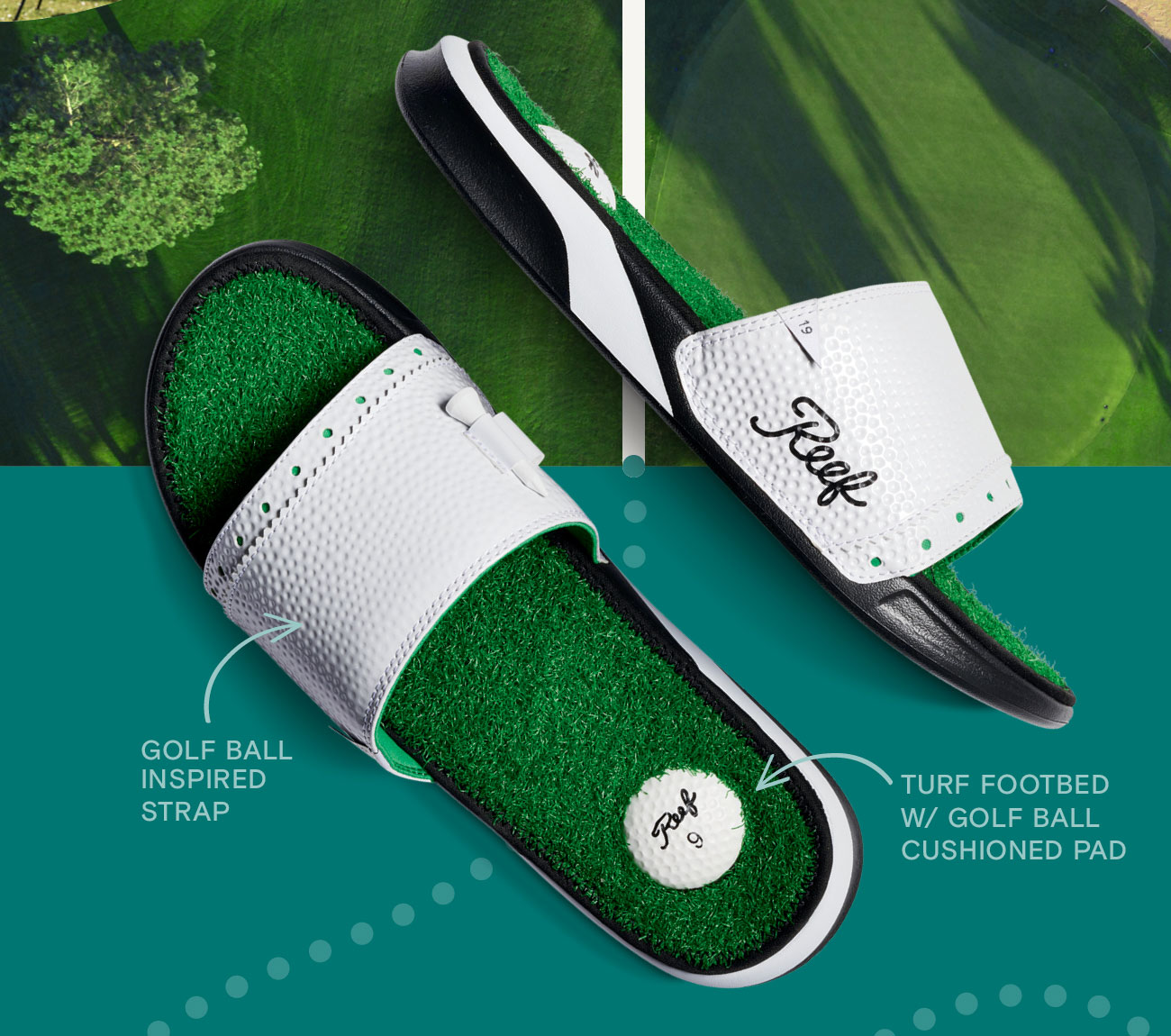 reef golf slides