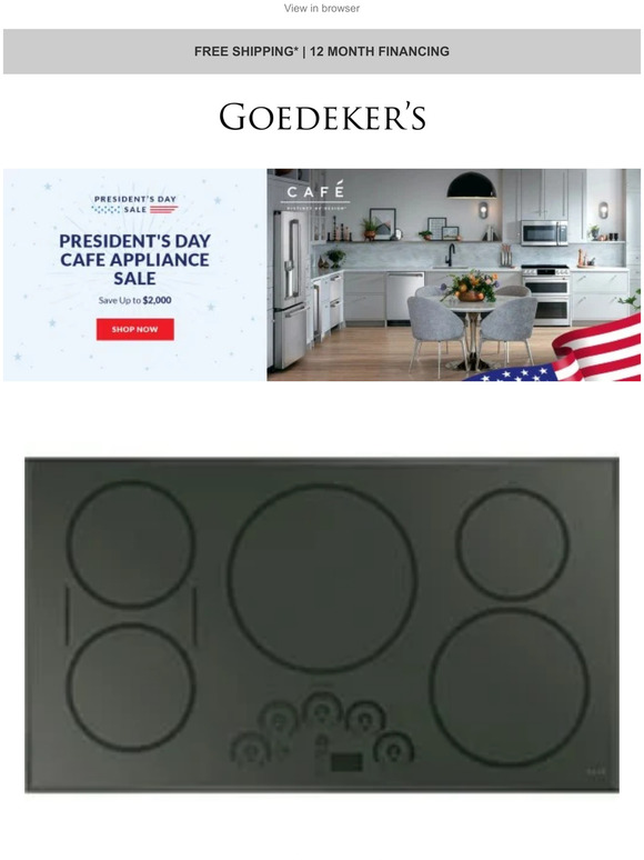 Cafe, Bosch, Sharp, KitchenAid & More on Sale Now!