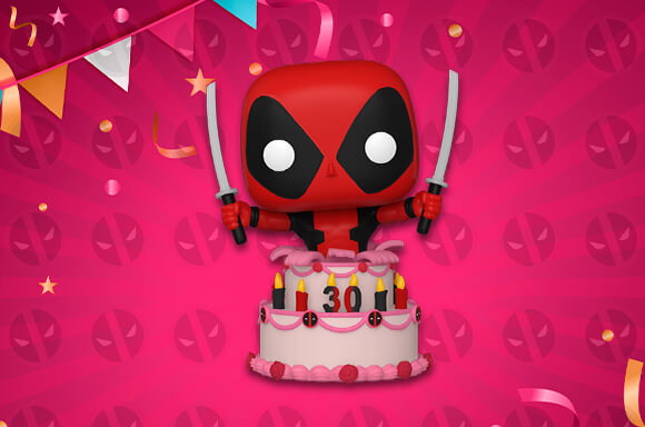 Popinabox Nouvelle Pop Deadpool 30eme Anniversaire Milled