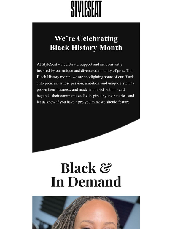 Black & In Demand this Black History Month
