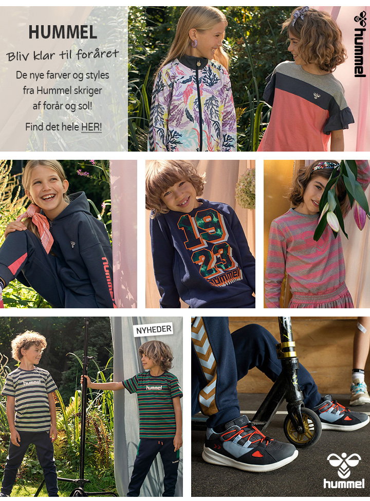 Kids-World: Hummel 2 er - Fint tøj og smarte i flotte forårsfarver |