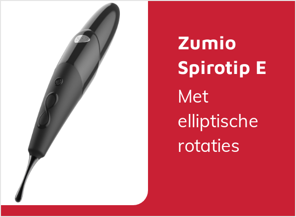 Zumio Spirotip E, met elliptische rotaties