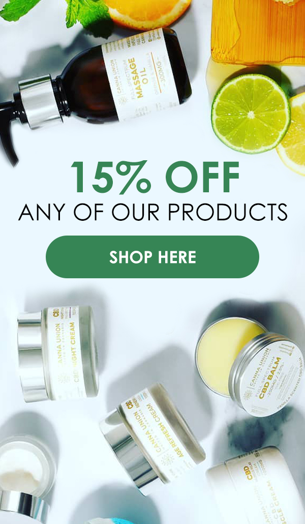 15% OFF Any Of Our Products