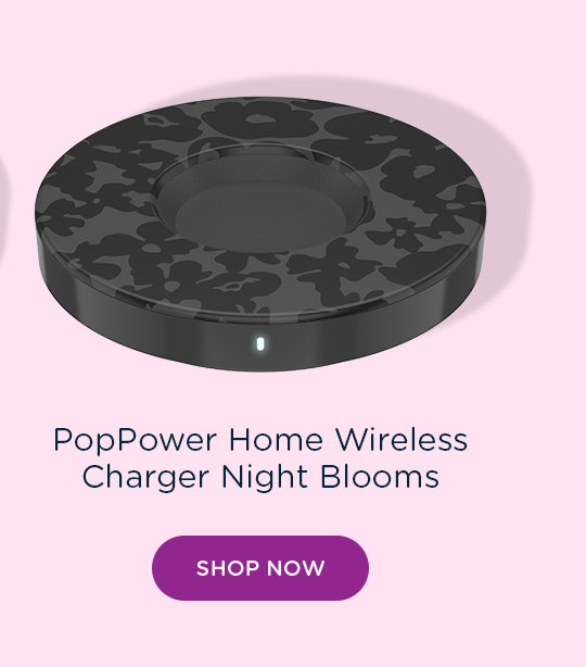 Shop  PopPower Home Wireless Charger Night Blooms