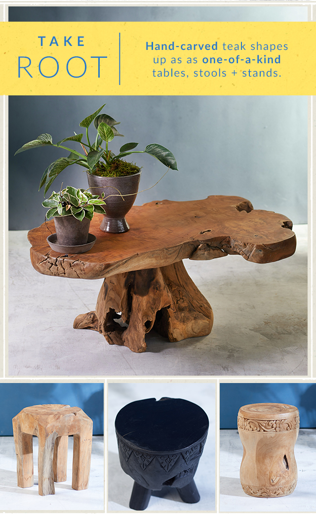 terrain teak table