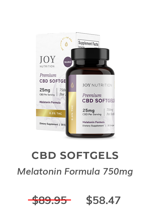 CBD Softgels Melatonin 750