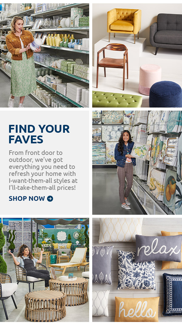 At Home come see the new At Home store in Nanuet, NY! Milled