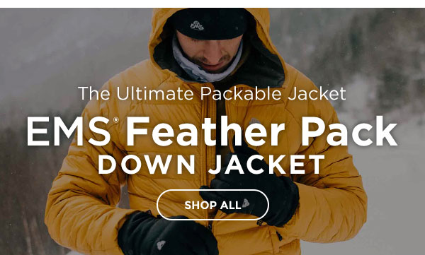 Ems feather outlet pack jacket