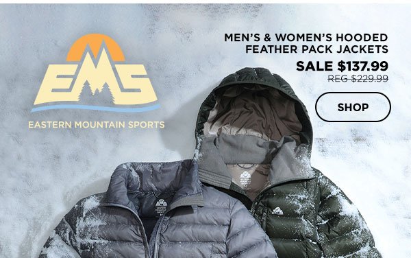 Eastern Mountain Sports: EMS Feather Pack Down Jackets | Milled