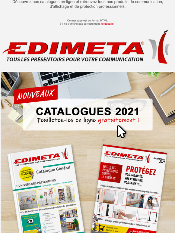 Découvrez nos catalogues 2021 en un clic