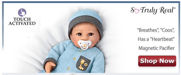 ‘Breathes’, ‘Coos’, Has a ‘Heartbea’ Magnetic Pacifier