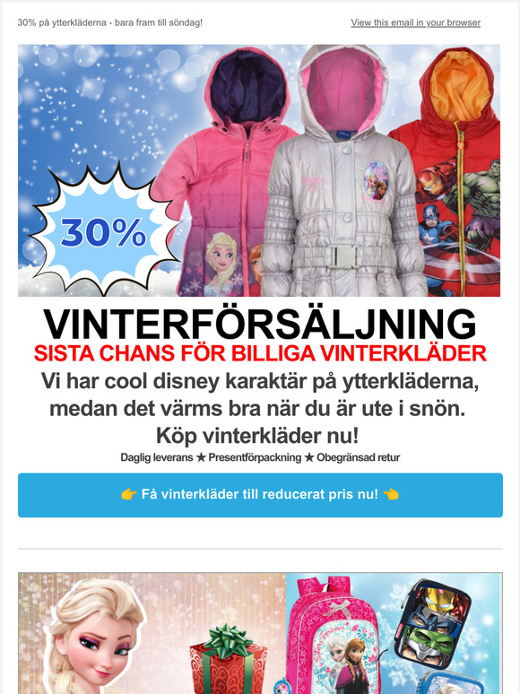 [SISTA CHANSEN] Vem säger att vinterjackor måste vara tråkiga? Inte oss! ❄