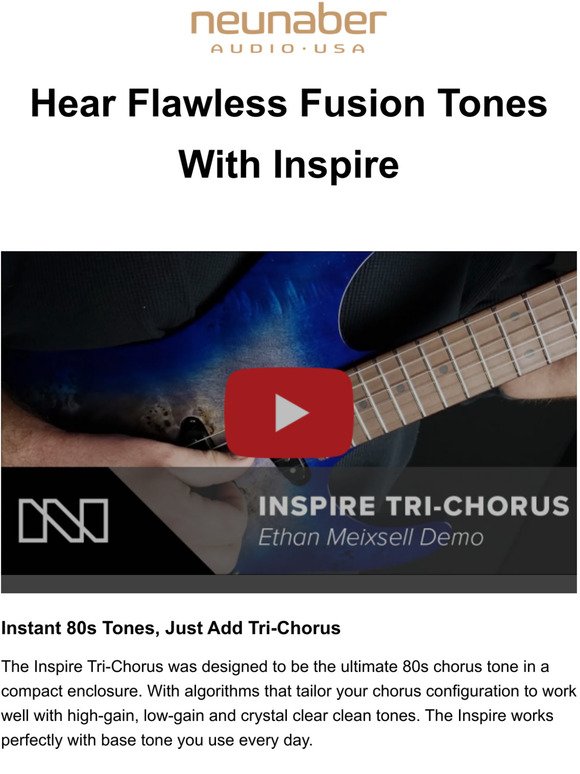 Hear Flawless Fusion Tones In Our Latest Demo