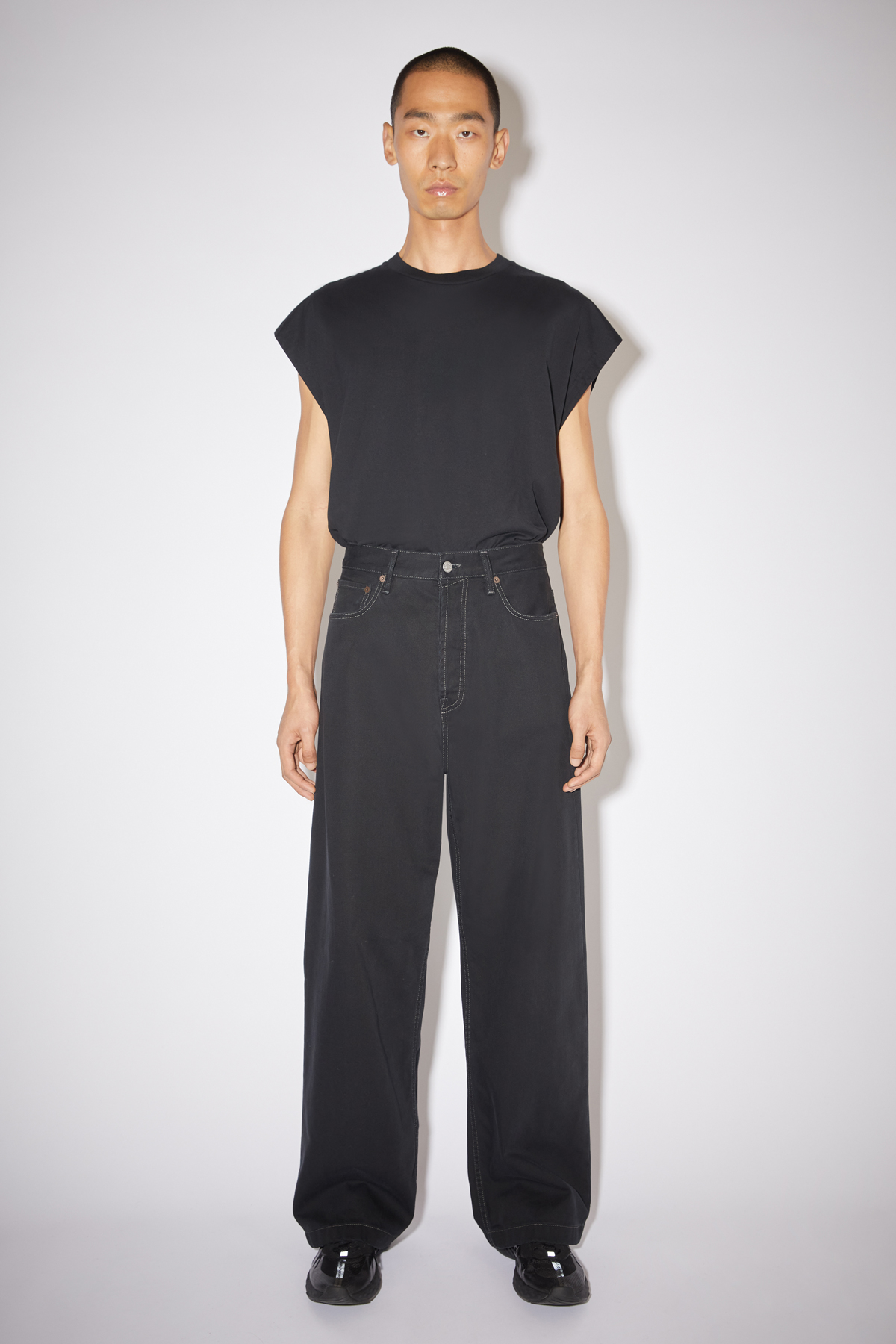 AcneStudios 1989 Loose Fit Denim Pants | gulatilaw.com