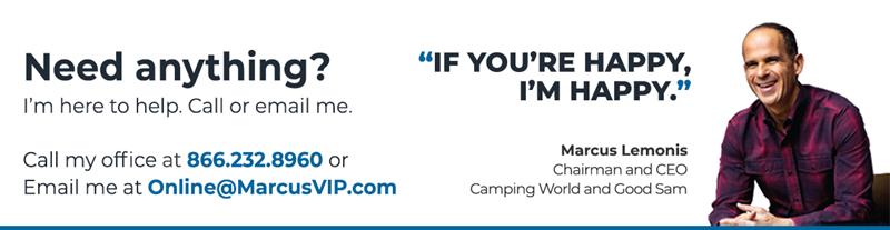 Need anything? I'm here to help. Call my office 866-232-8960 or email me at online@marcusvip.com