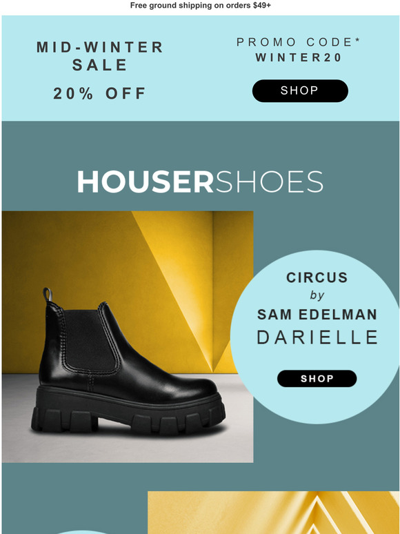 houser shoes coupon