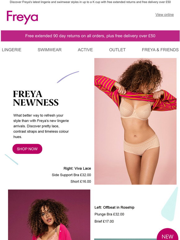Freya Offbeat Collection, Must-Have Lingerie
