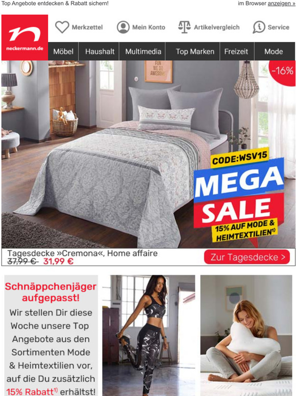 🤩15% Rabatt für Schnäppchenjäger!