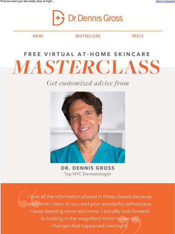 dr dennis gross masterclass