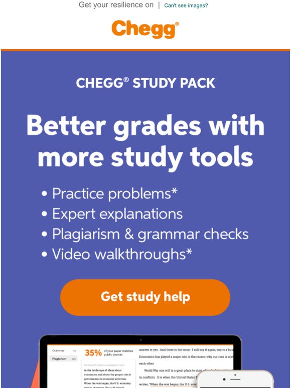 chegg homework help vs study pack