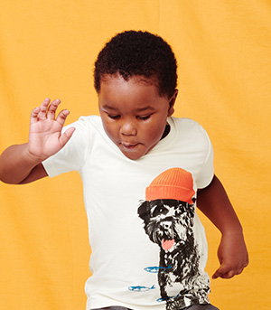Salty Dog UV Graphic Tee - Chalk