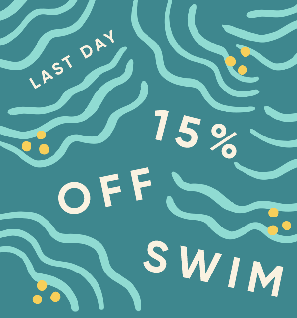 15% Off Swim