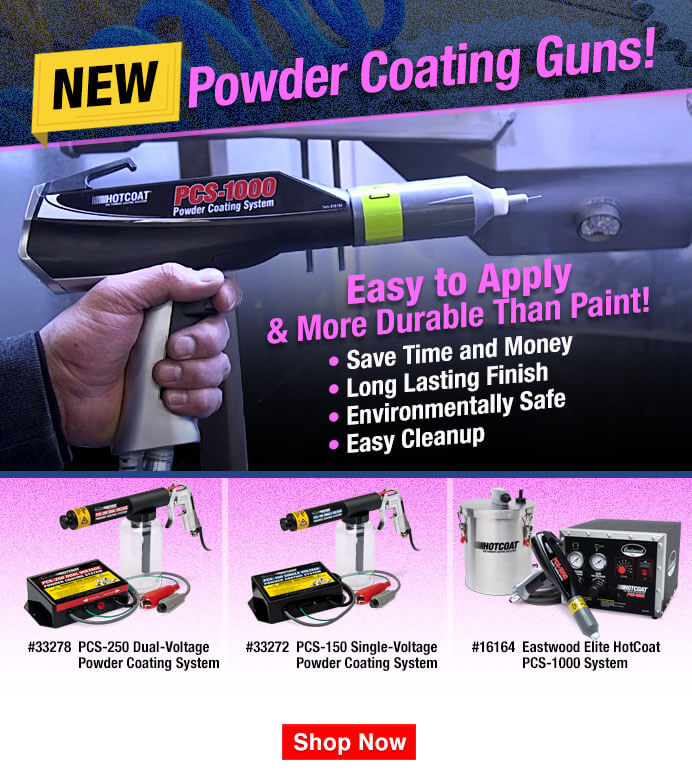 The Eastwood Company 👁️‍🗨️Check Out Our New Powder Coating Guns Milled